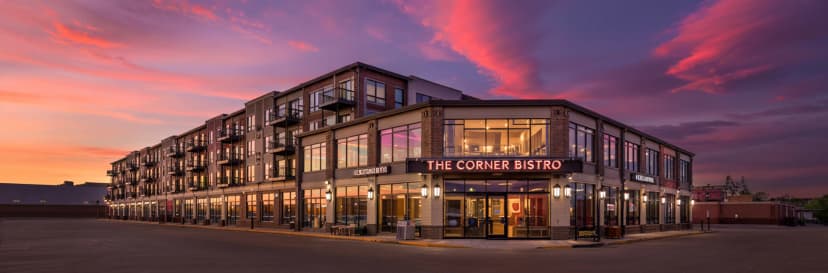 Mixed-use development financed by an Axelrad Capital loan