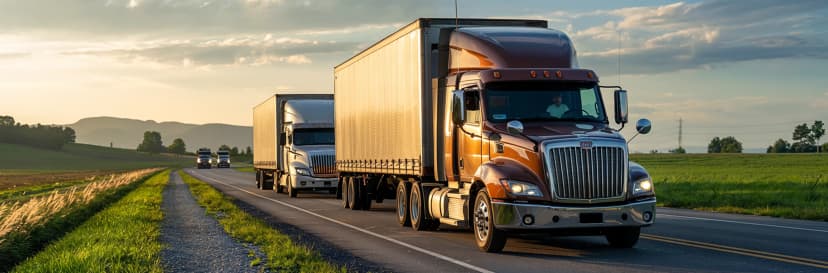 Commercial truck financed through an Axelrad Capital equipment loan