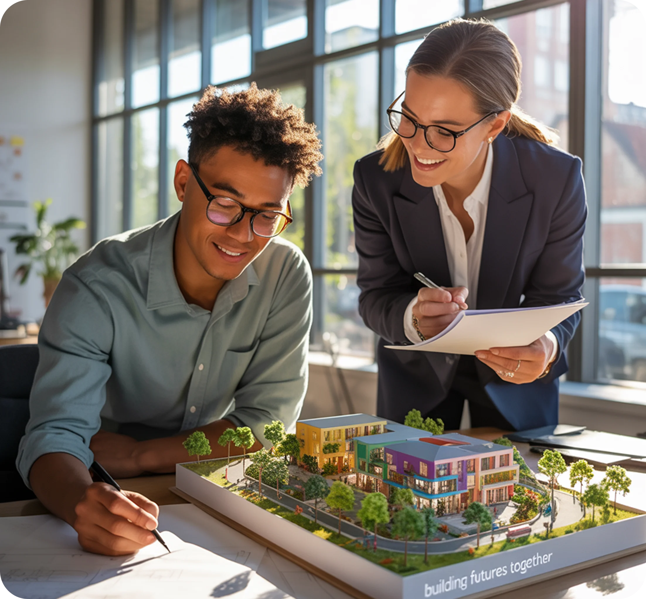 Building futures together